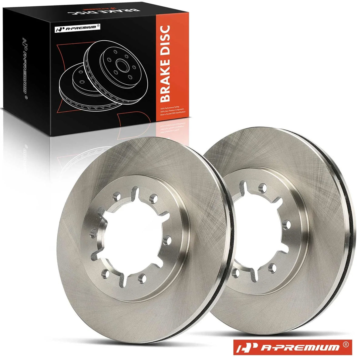 Front Side Disc Brake Rotors for Nissan Frontier (1998–2004)