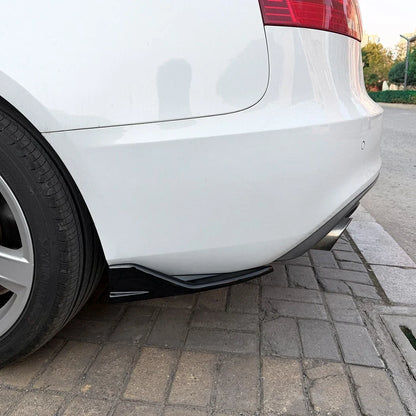 Pair of Gloss Black Side Splitters for Audi S5 8T (2013–2016)