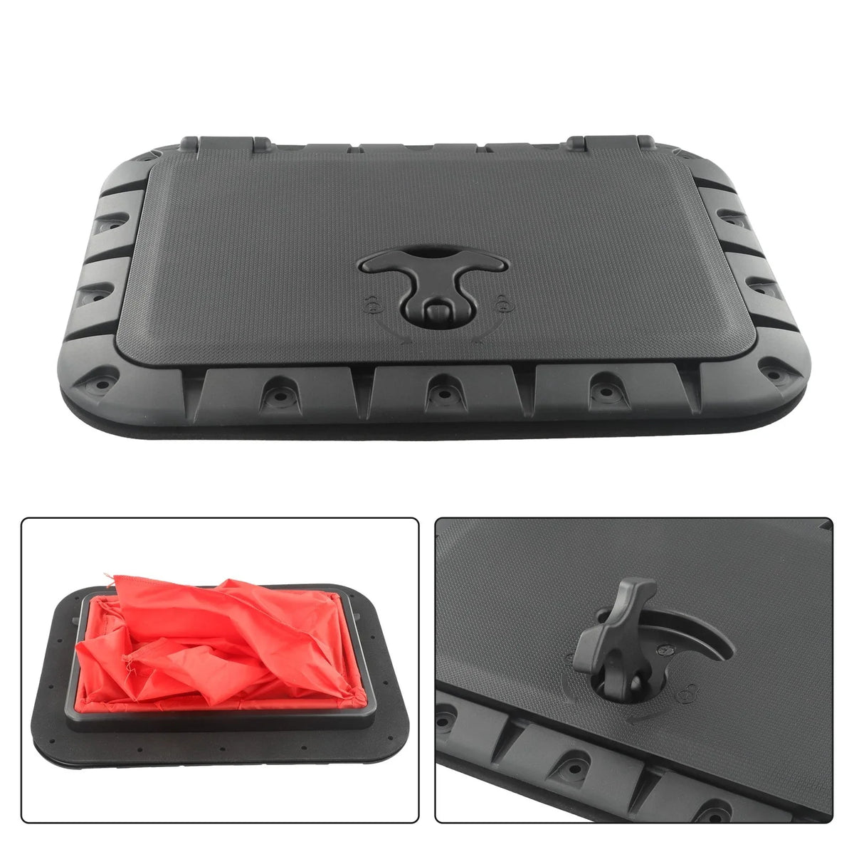 Square Hatch Marine Deck 90-Degree Locking Hinges for Marine Applications