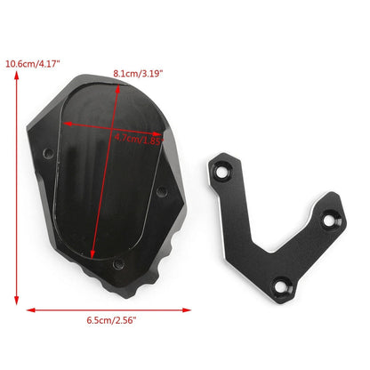 CNC Kickstand Side Stand Plate Extension Pad for BMW R1200 GS ADV (2017–2018)