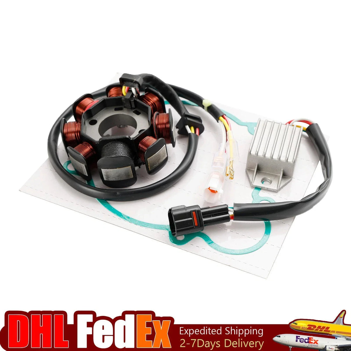 Ignition Stator Regulator & Gasket for Beta RR 125 200 Racing 2T (2018–2023) #2