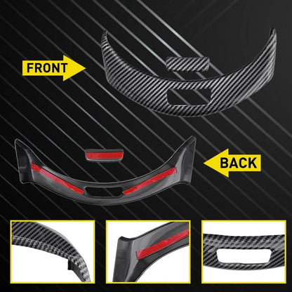Carbon Fiber Center Console Armrest Cover for Benz GLC Class X253 2015-2020