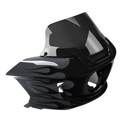 Headlight Fairing Windshield for Harley Low Rider ST (2022–2024) Gunship Gray