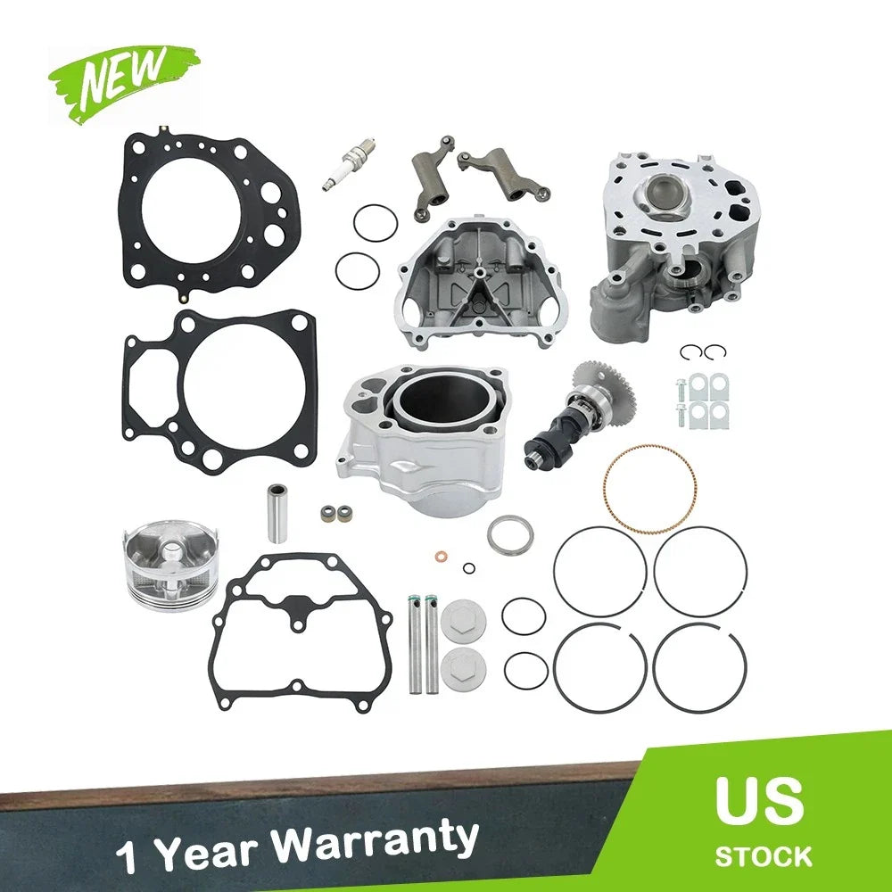 Cylinder Sleeve Assembly, Camshaft & Gasket for Honda TRX420 2011