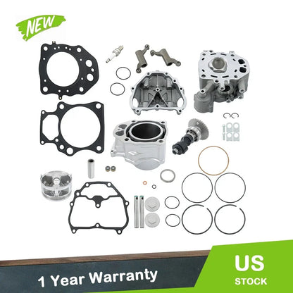 Cylinder Sleeve Assembly, Camshaft & Gasket for Honda TRX420 2011