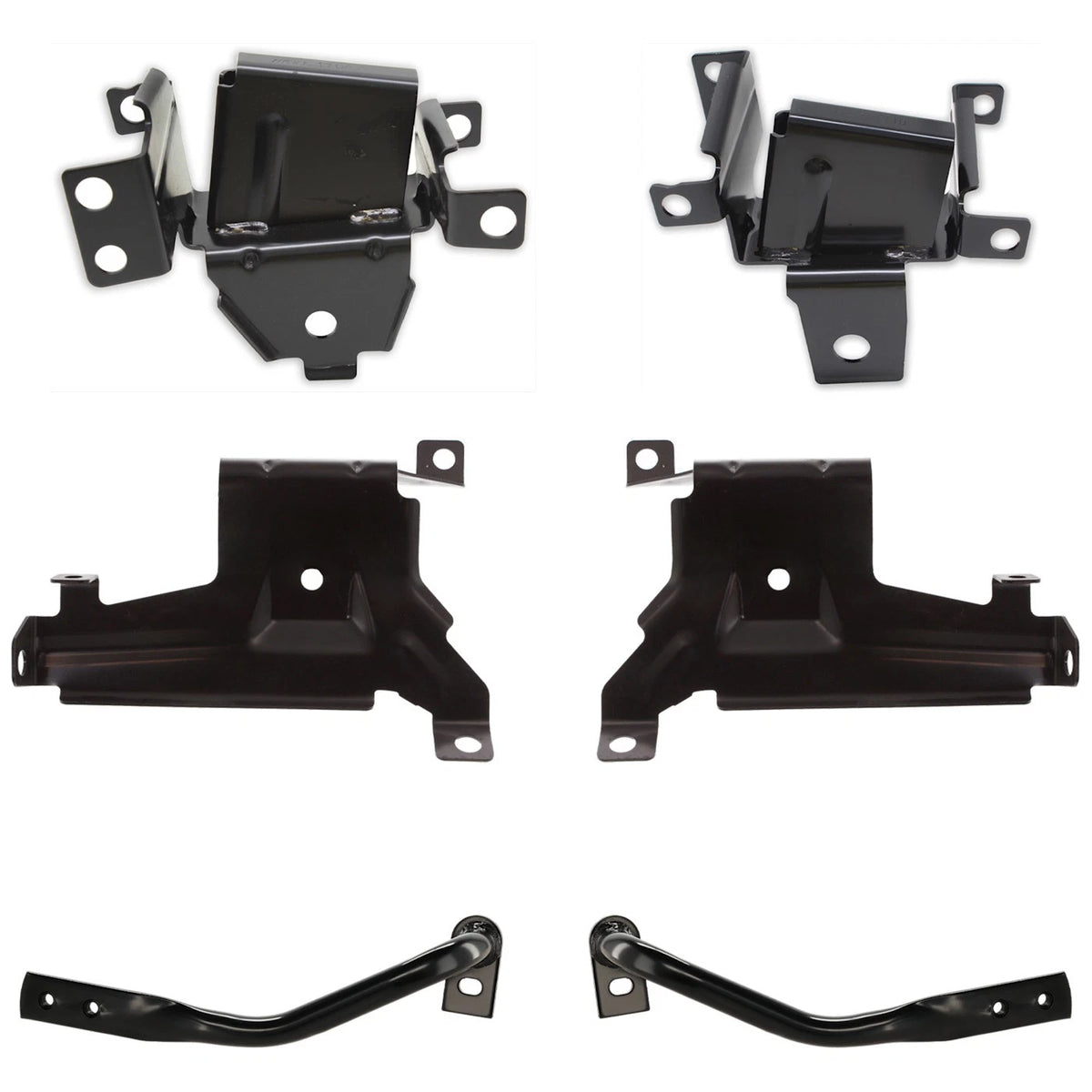 Set of 6 Bumper Bracket for GMC Sierra 1500 (2007–2013)