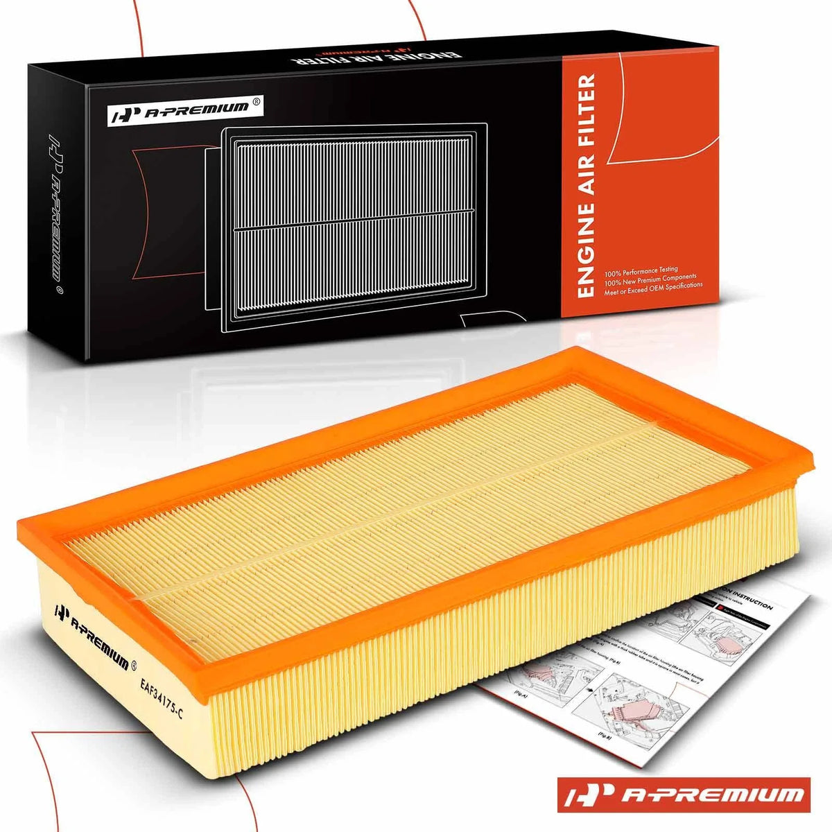 Engine Air Filter for Mercedes-Benz E300 E320 E430 E420 (1996–1999)