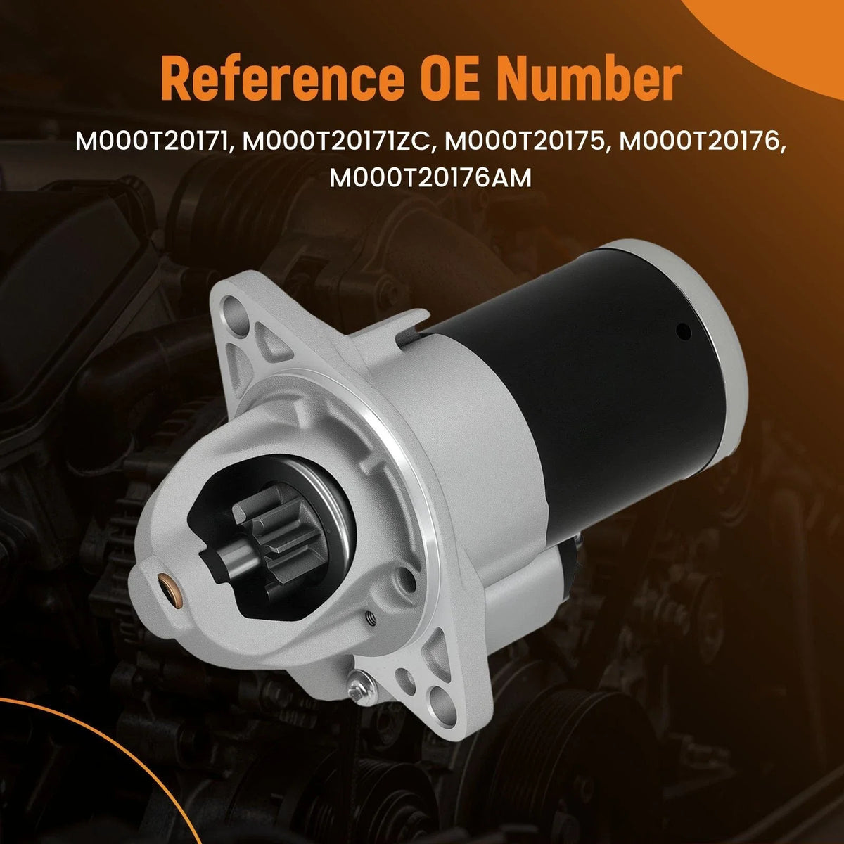 Starter for Saab 9-2X, Subaru Forester, Impreza (2003–2018)
