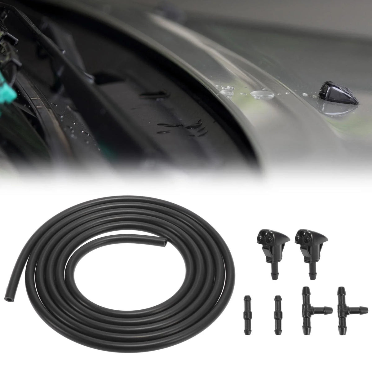 7pcs Windshield Wiper Fluid Squirter Nozzle for Hyundai Tiburon (2003–2008)