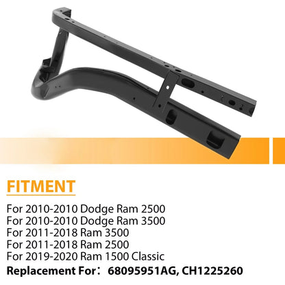 Left Radiator Support for Dodge Ram 1500 (2009–2018, 2019–2024)