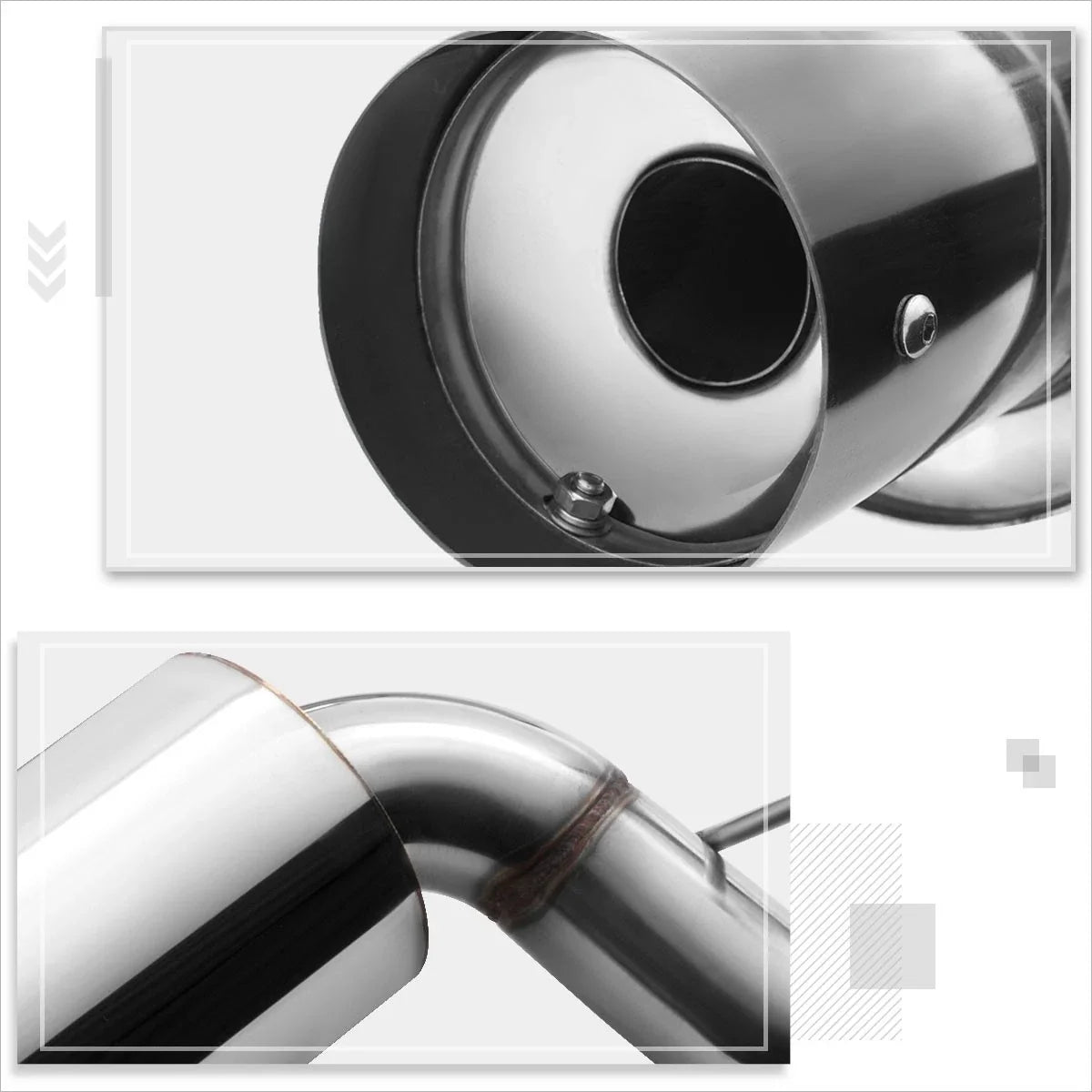 Catback Exhaust System 3.0 V6 for Mitsubishi Eclipse GT 2000–2005