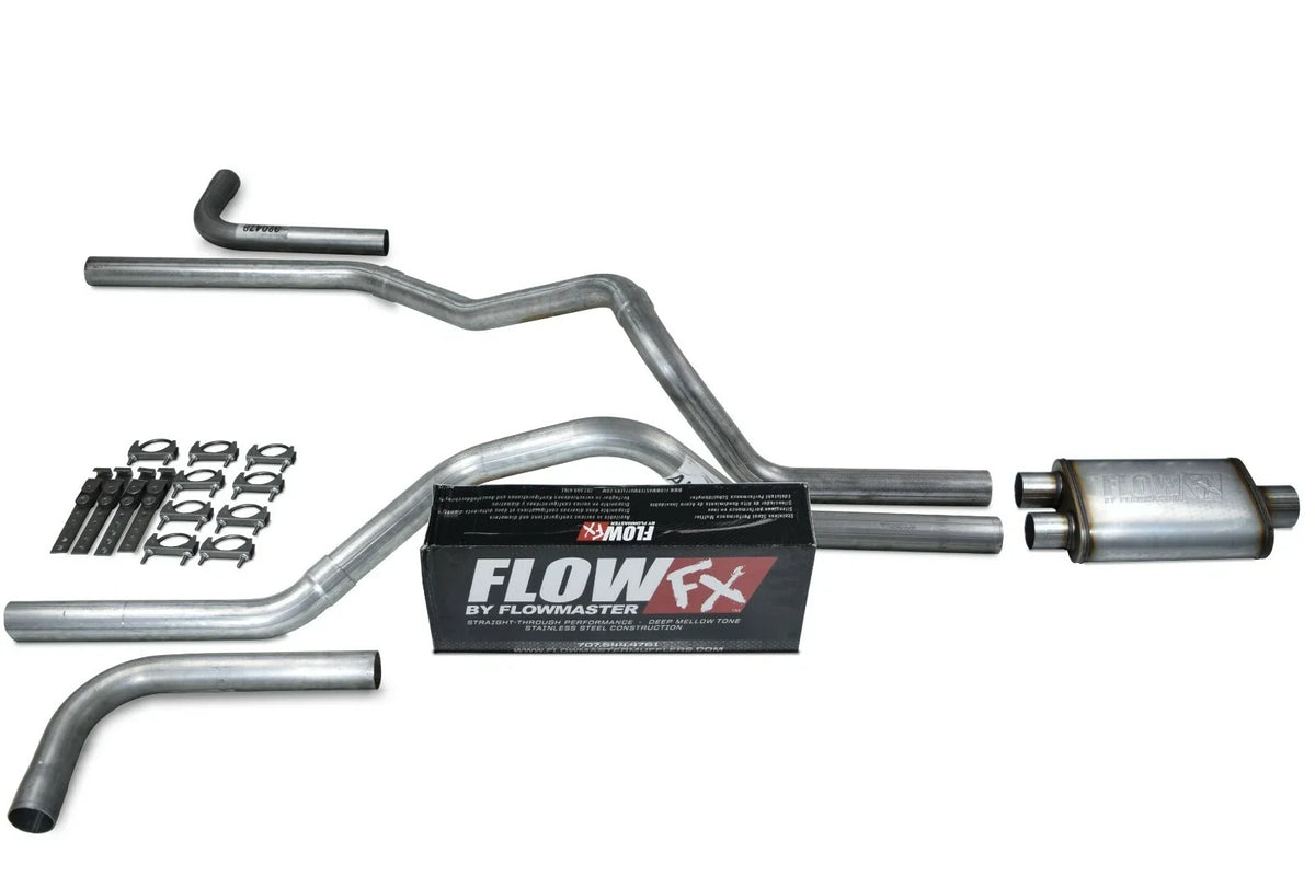 2.5" Dual Exhaust Kit for Ford F-150 (2004–2014) Flowmaster Flow FX Side Exit