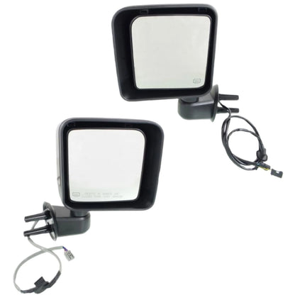 Power Heated Mirrors for Jeep Wrangler (2015–2017) - Left & Right Side