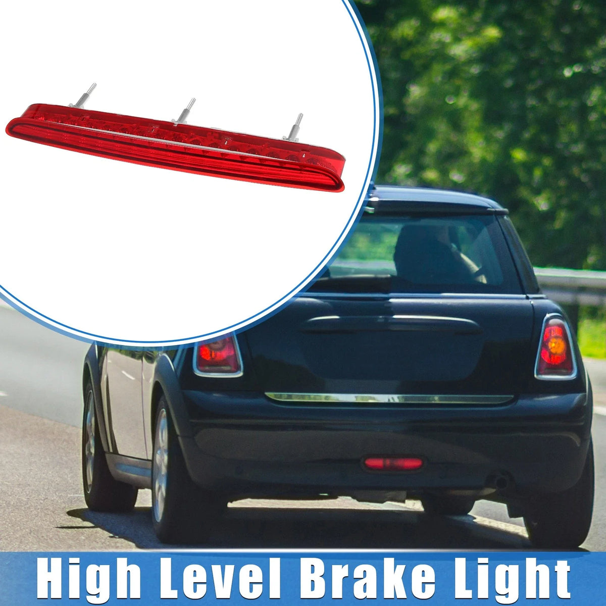 Rear Third Stop Brake Light Red 63257162309 for BMW 328i (2007–2011)