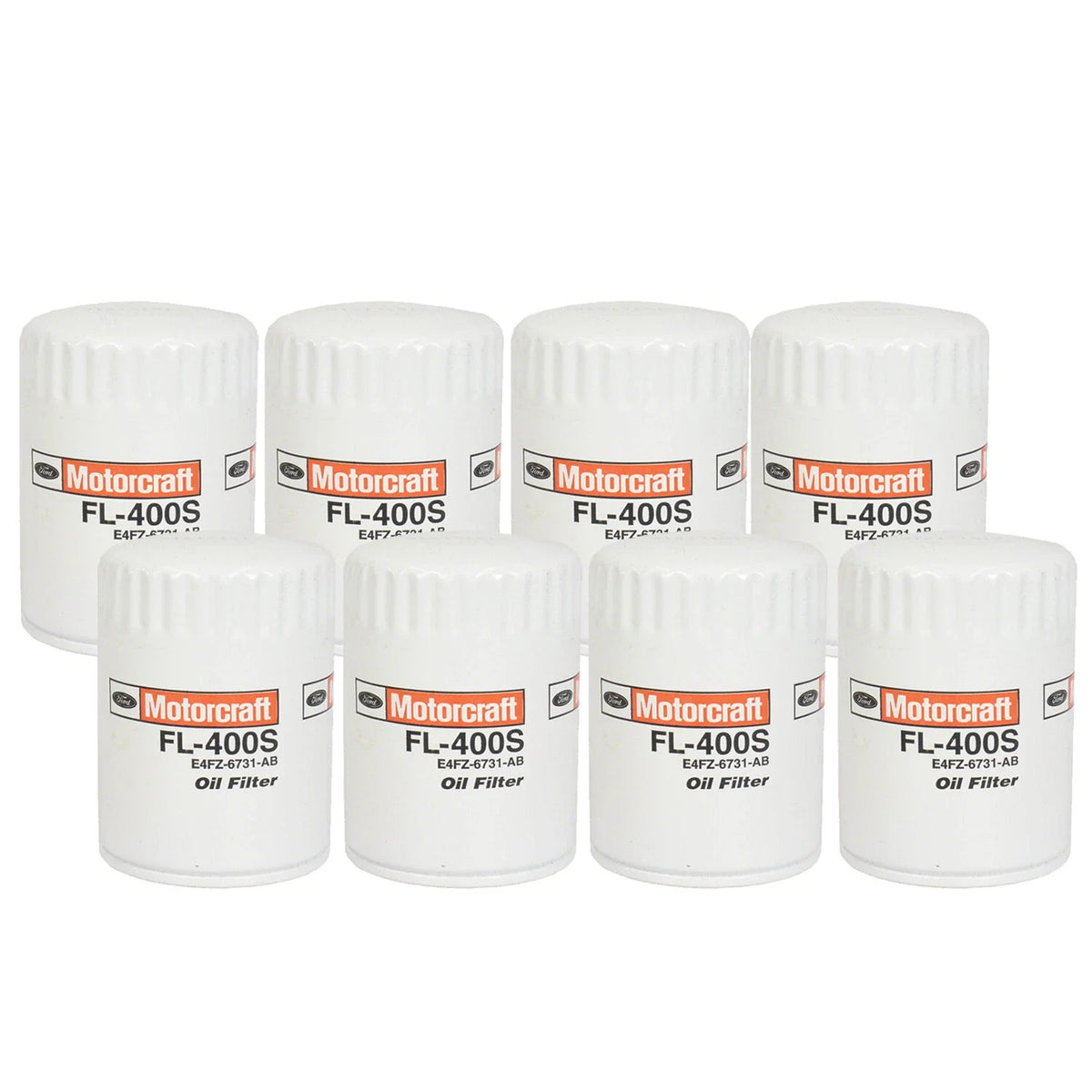 Set of 8 Engine Oil Filters for Chrysler Ford Lincoln Mercury (OEM)