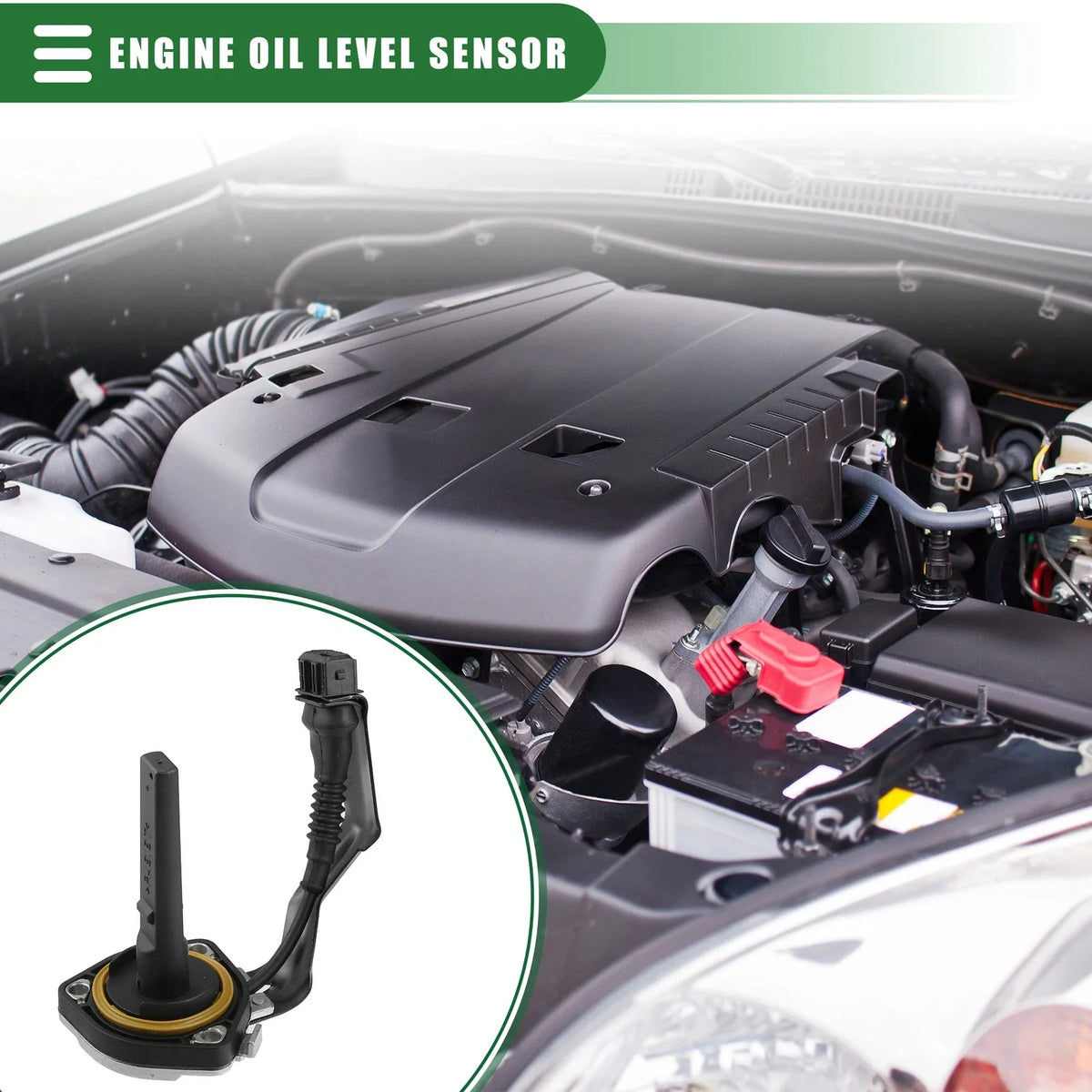 Oil Level Sensor for BMW 528i (2008–2016) 12617508002, 703820030362