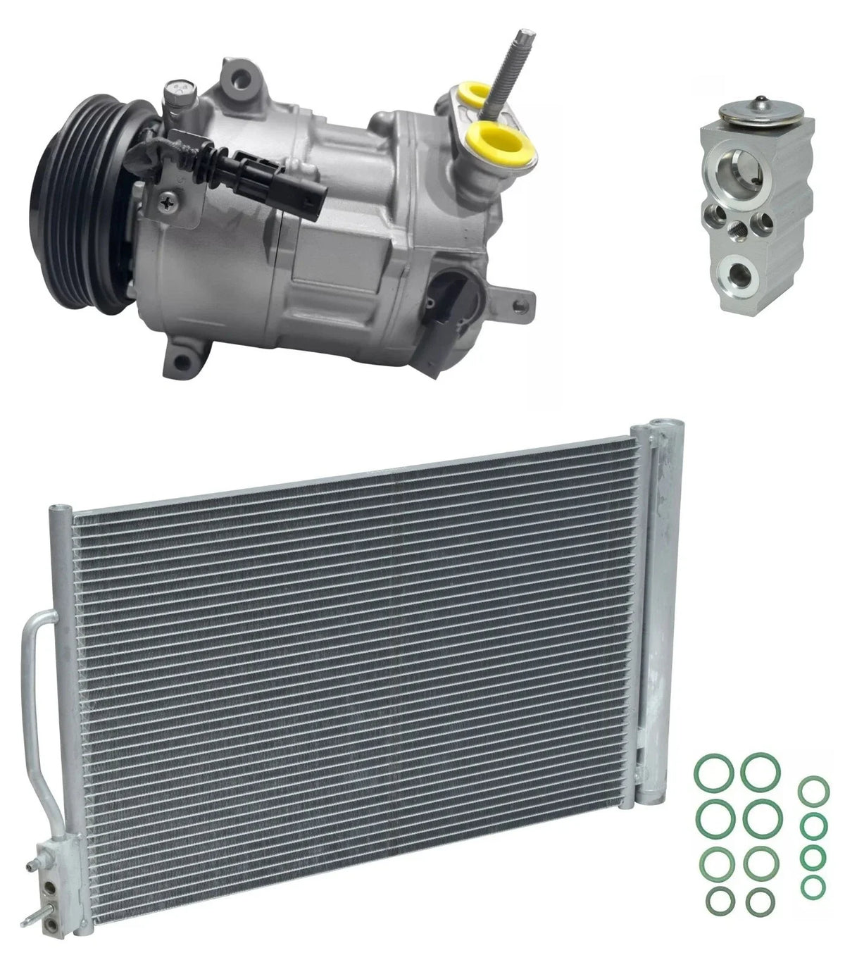 AC Compressor Kit with Condenser for Buick LaCrosse 2.5L (2018–2018)