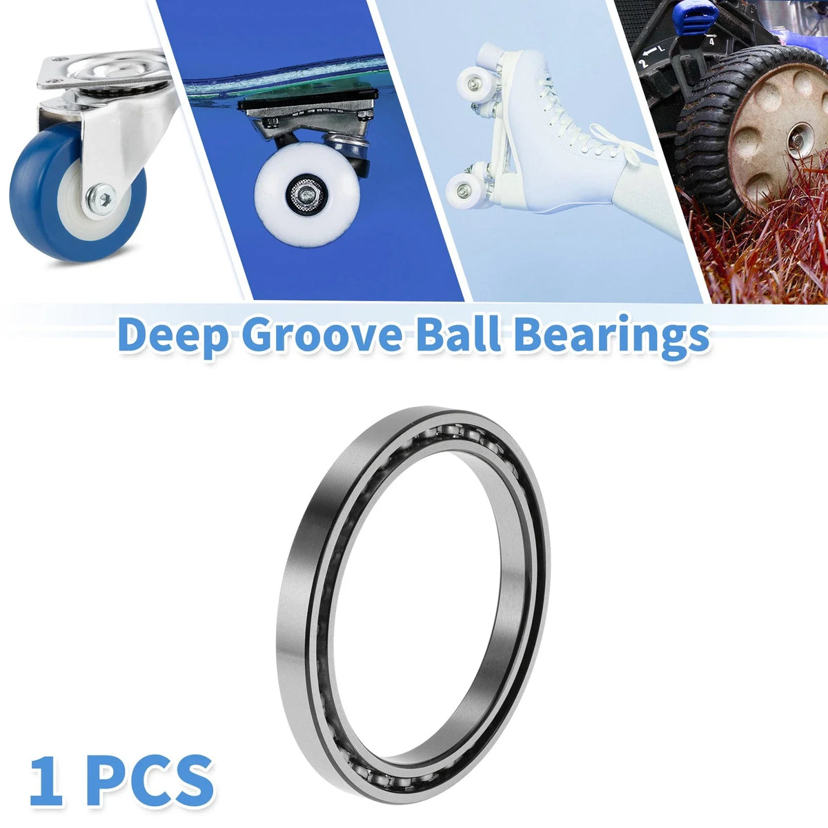 Deep Groove Ball Bearing 75x95x10mm for Various Models (6815)