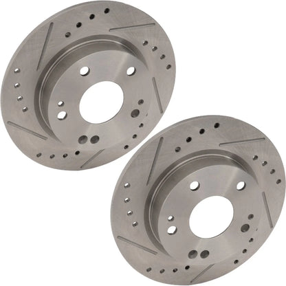 Rear Brake Disc Rotors for Honda Civic Insight (2019–2022)