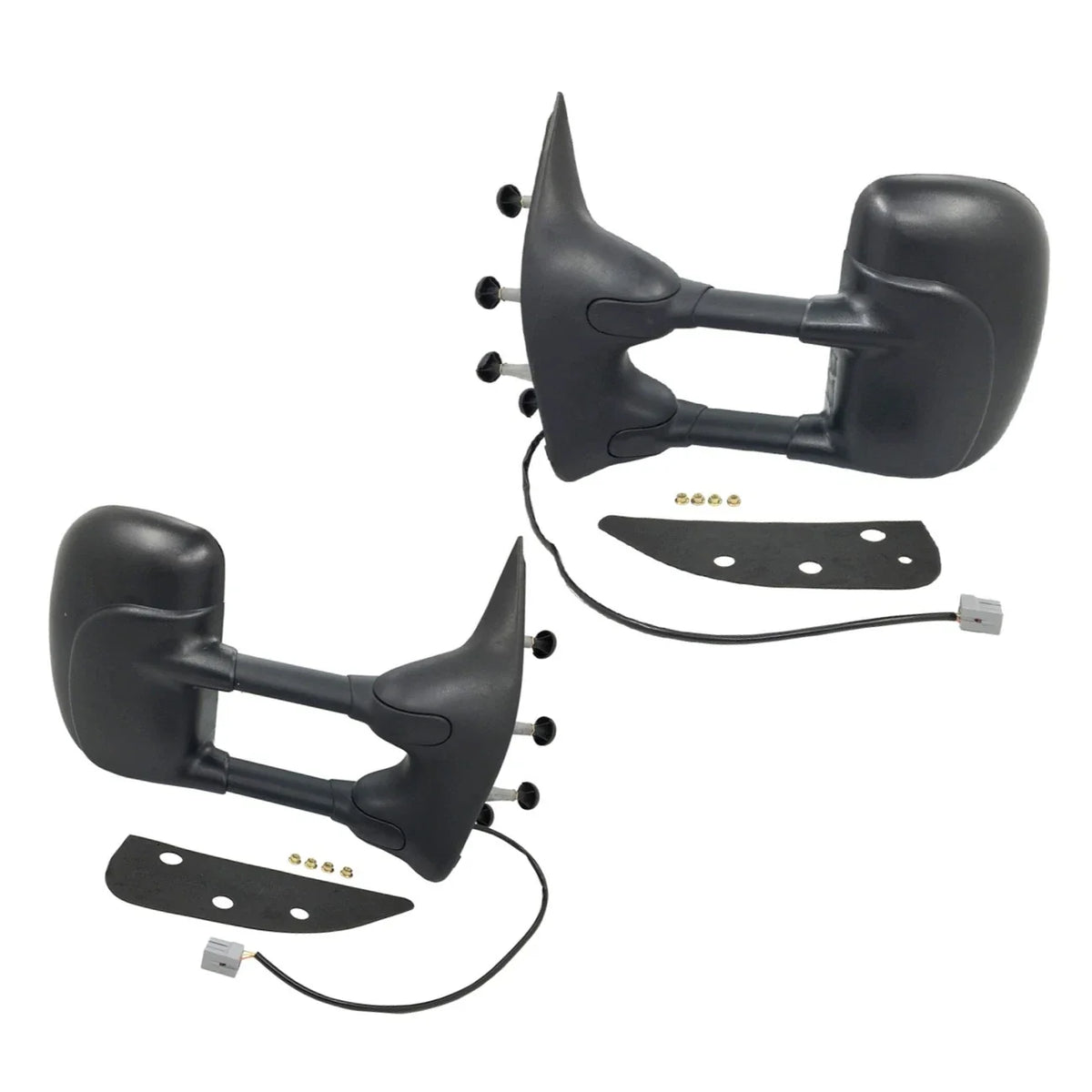 Pair Power Folding Side View Mirrors FO1320329 for Ford E-250 E-350 (2008–2014)