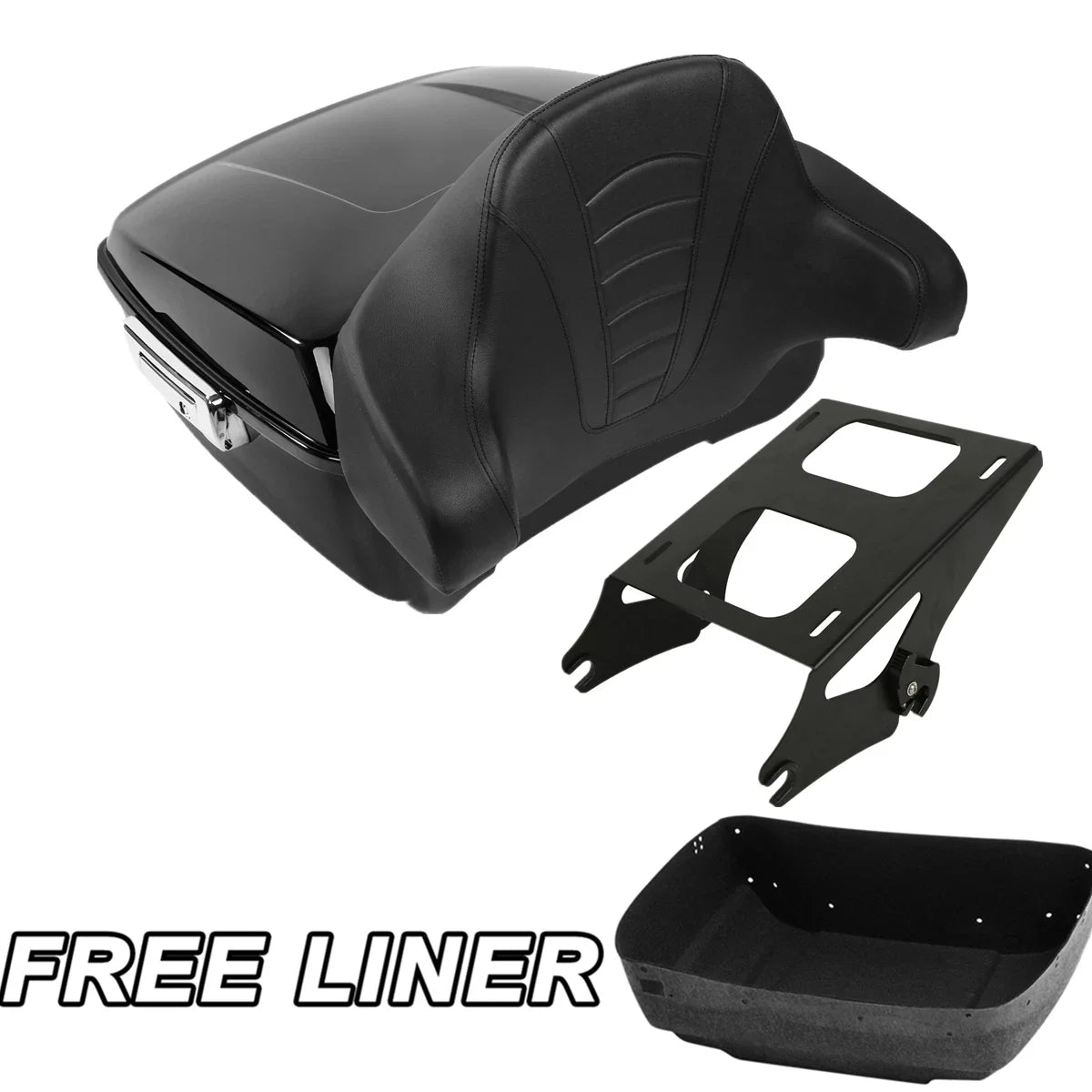Mount Rack Trunk Pad for Harley Electra Touring Road Glide 2014-2026