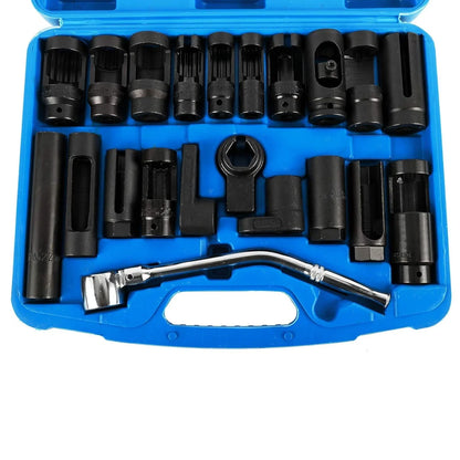Oxygen Sensor Socket Set 21pc for Universal Use (2010-2023)