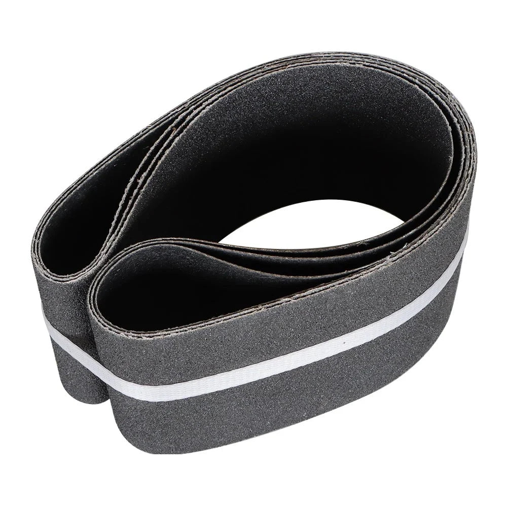 3 Pack 36 Inch 80 Grit Sanding Belts for Automotive Use