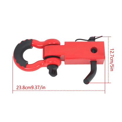 Tow Hitch Receiver 2" for Vehicle Trailer (45,000 Lbs Break Strength)