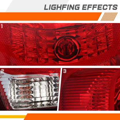 2002-2006 Chrome Tail Light Assembly for Chevy Avalanche 1500 2500