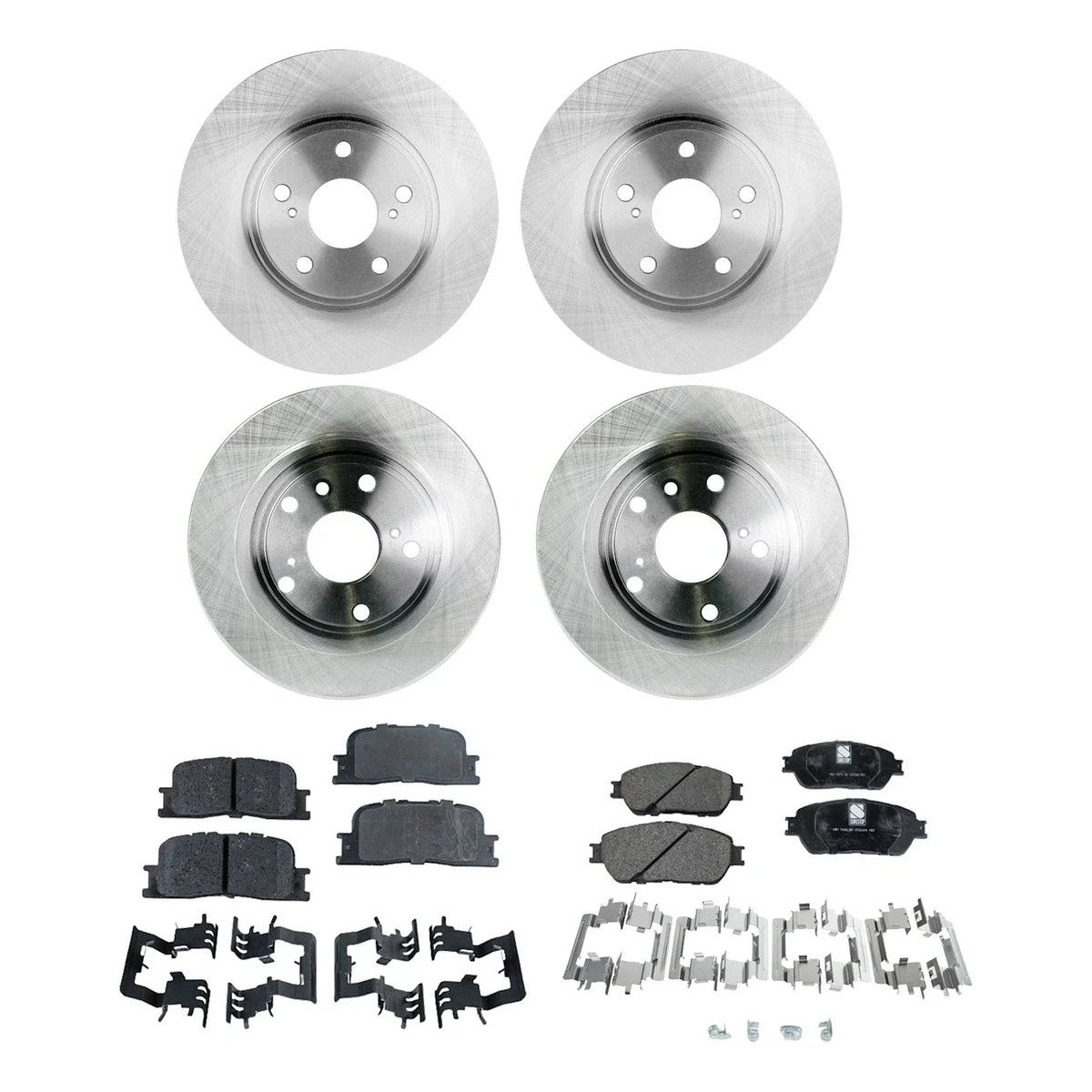 Disc Brake Rotors with Pads Kit for Lexus ES330 2004-2006