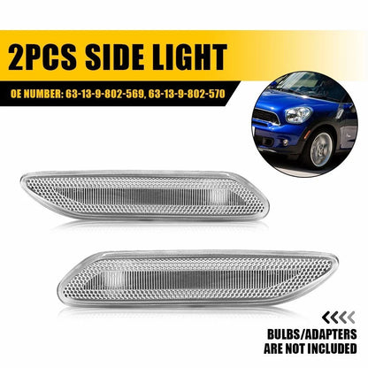 Clear Side Marker Light Housing for MINI Cooper R60 R61 (2011-2016)