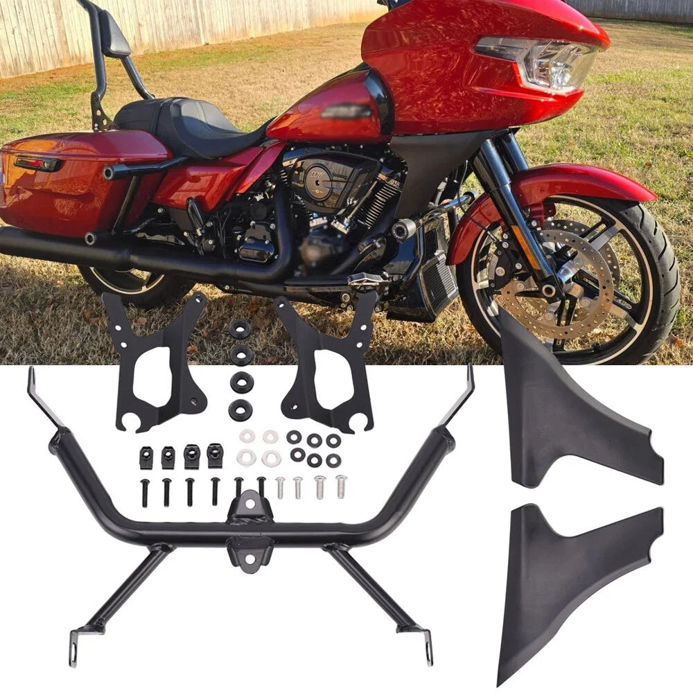 Side Fairing Panel Support with Bracket Kit for CVO Road Glide 2024-UP
