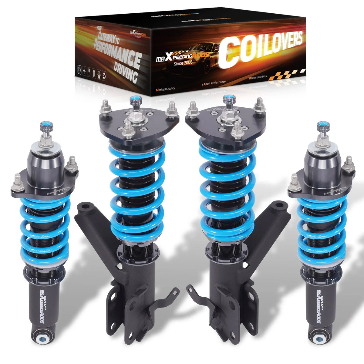 Coilover Lowering Kit 24 Way Adjustable for Acura RSX & Type-S 2002-2006