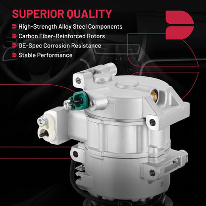 A/C Compressor with Clutch Assembly for Veloster 2012-2017 & Accent 2012-2014