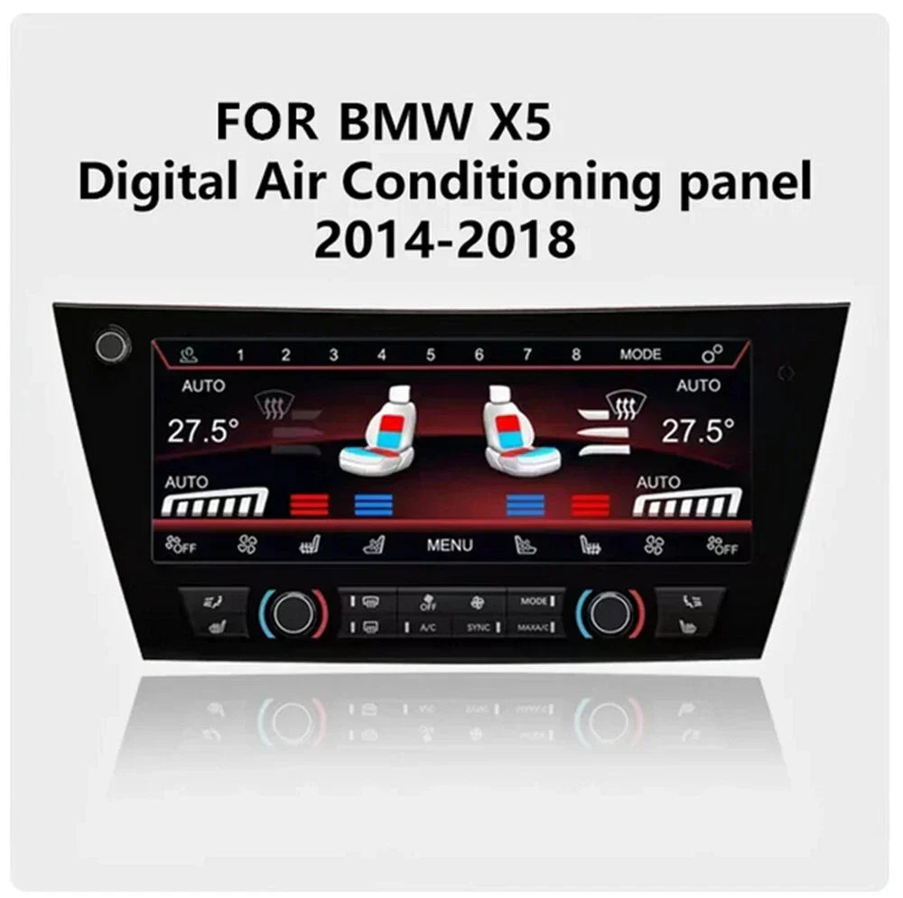 Voice Control Digital AC Panel for BMW X5 2014-2018