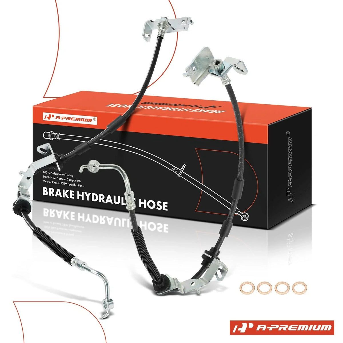 2X Front Brake Hydraulic Hose for Ford Explorer (2020–2024)