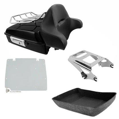Chopped Trunk Mount Rack Plate for Harley Touring 2009-2013