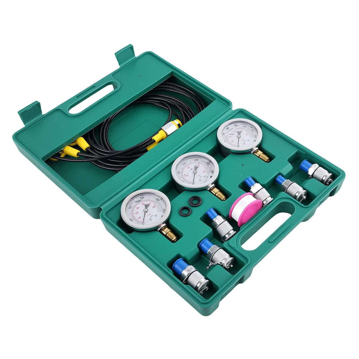Hydraulic Pressure Gauge Tester Tool Kit for M10x1.25 (9000psi)