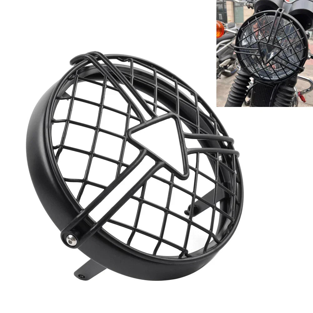 Grill Protection Bezel for T100 T120 Scrambler Headlight (400-900)