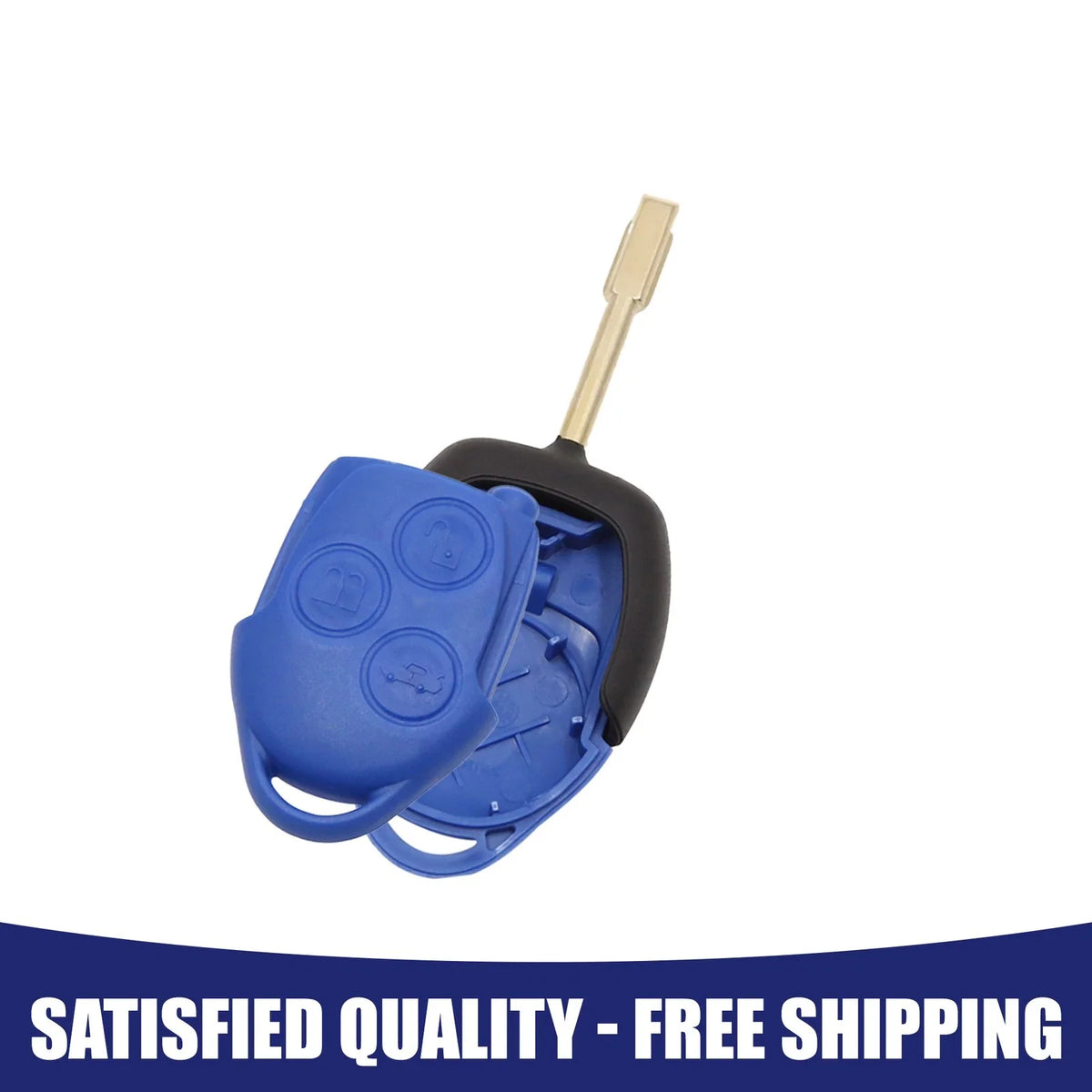 Key Fob Shell Case for Ford Transit Van (1 Button)