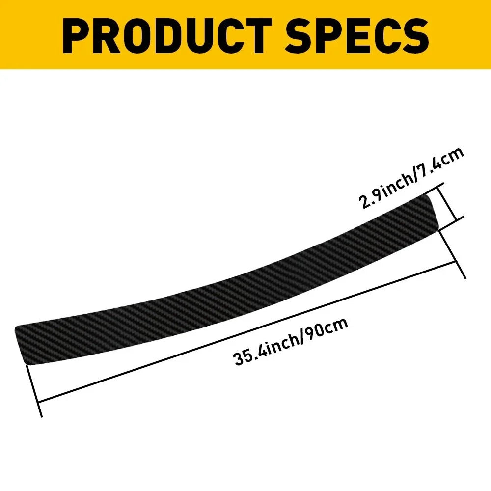 Bumper Guard Trim Protector - Rear for Toyota Hilux N70 2005-2015