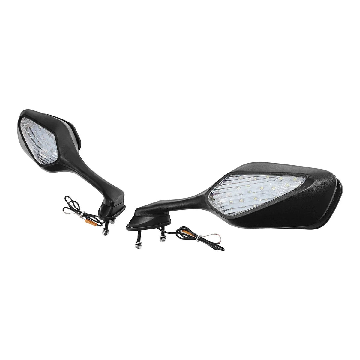 Rear View Mirrors with LED Indicators for Honda CBR1000RR 2008-2016
