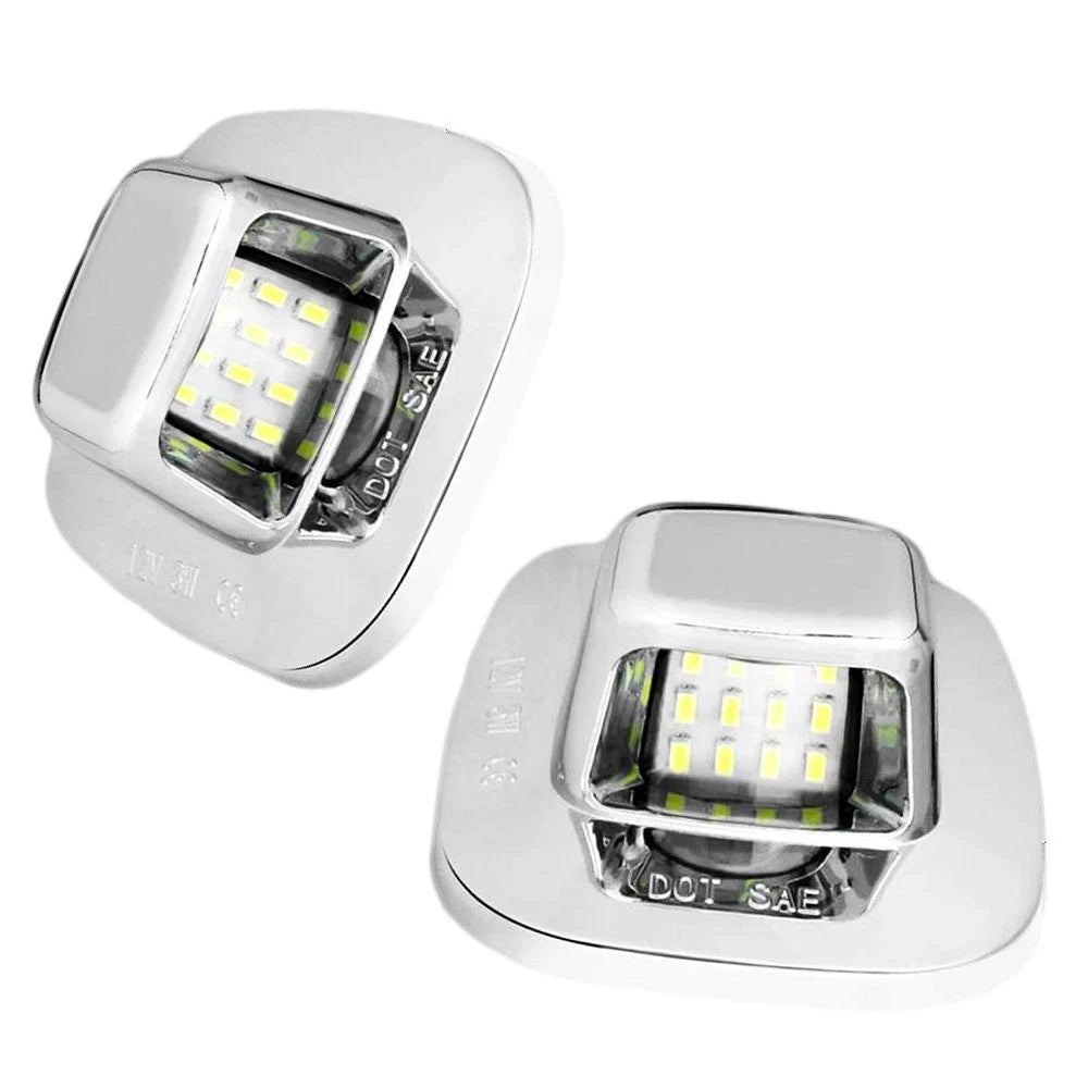 Bright White LED License Plate Light for Chevy C/K 1500 2500 (88-00)