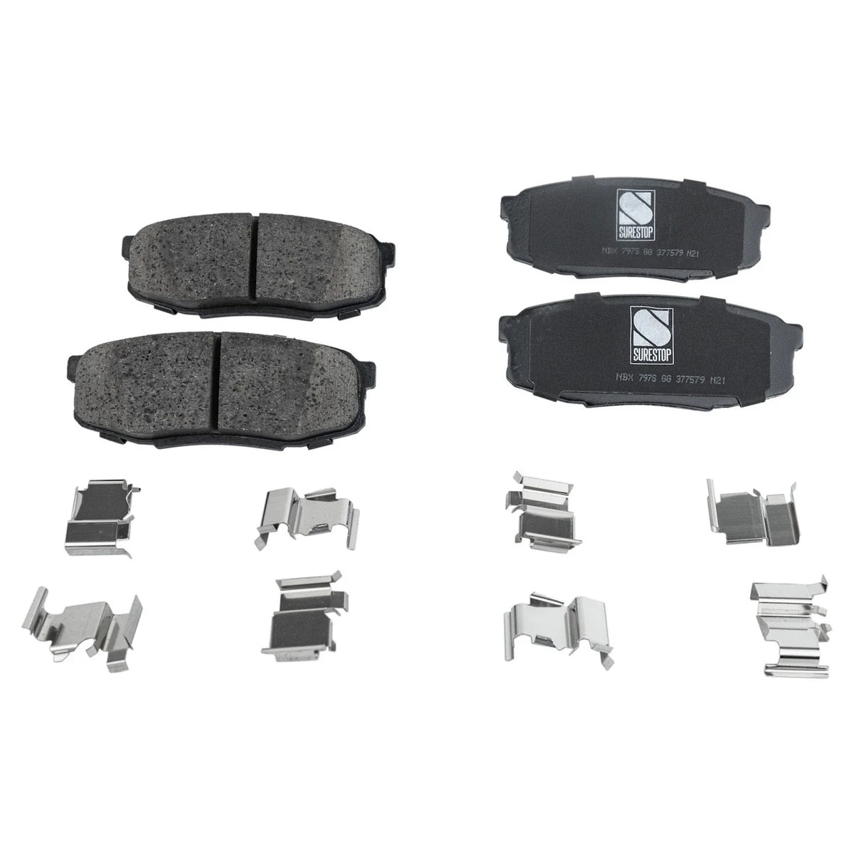 Rear Disc and Brake Pad Kit for 2008-2022 Toyota Sequoia
