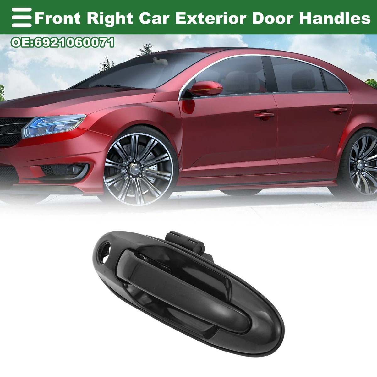 Front Right Door Handle No. 6921060071 for Toyota Land Cruiser 
