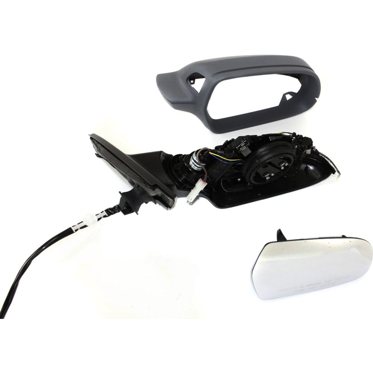 Heated Anti-Glare Right Power Mirror for Audi A4 (2010–2011) Manual Folding