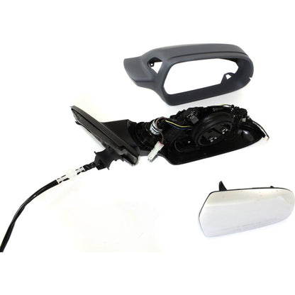Heated Anti-Glare Right Power Mirror for Audi A4 (2010–2011) Manual Folding