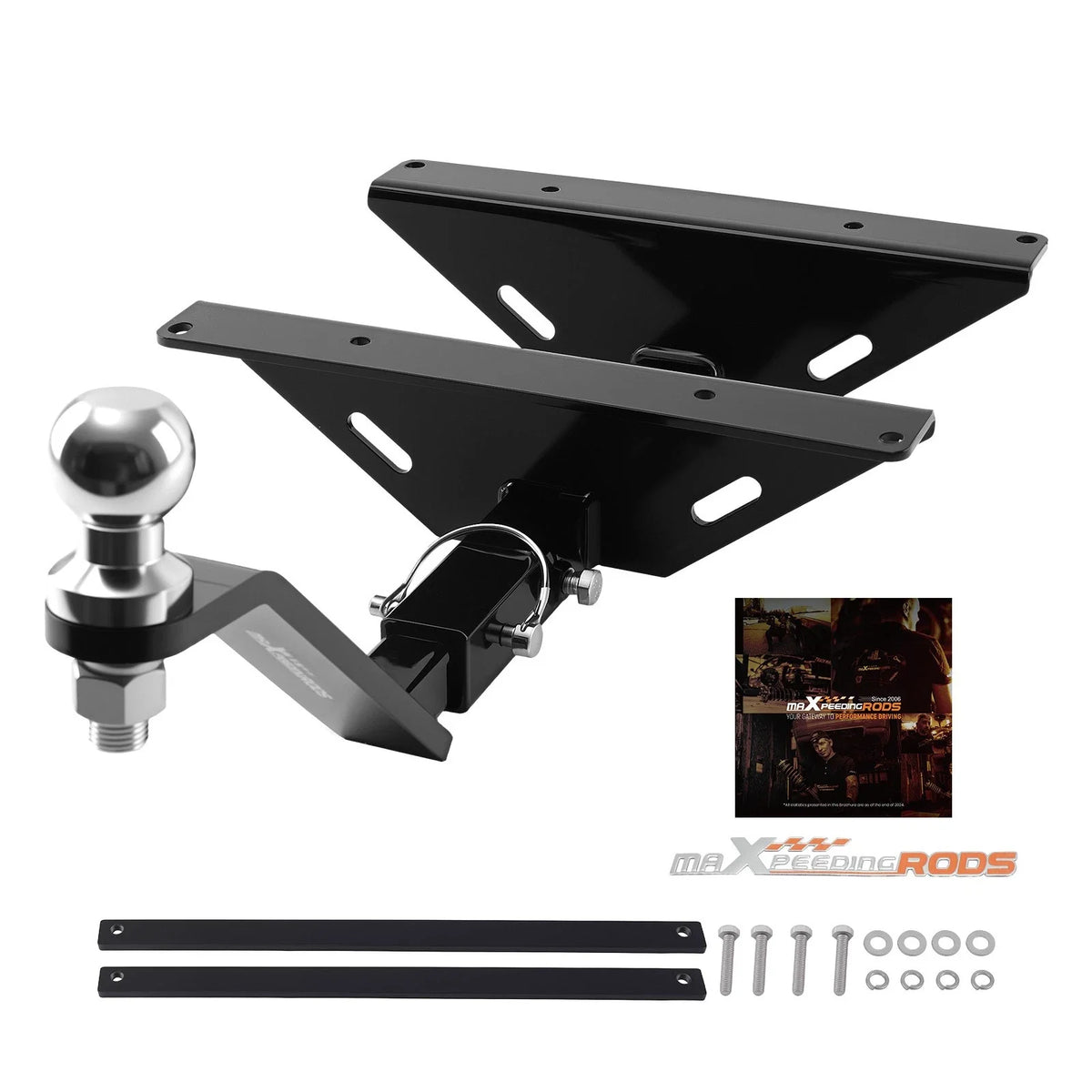 HD Tri-Glide/Road Glide Chrome Ball Towing Kit (2011–2023)