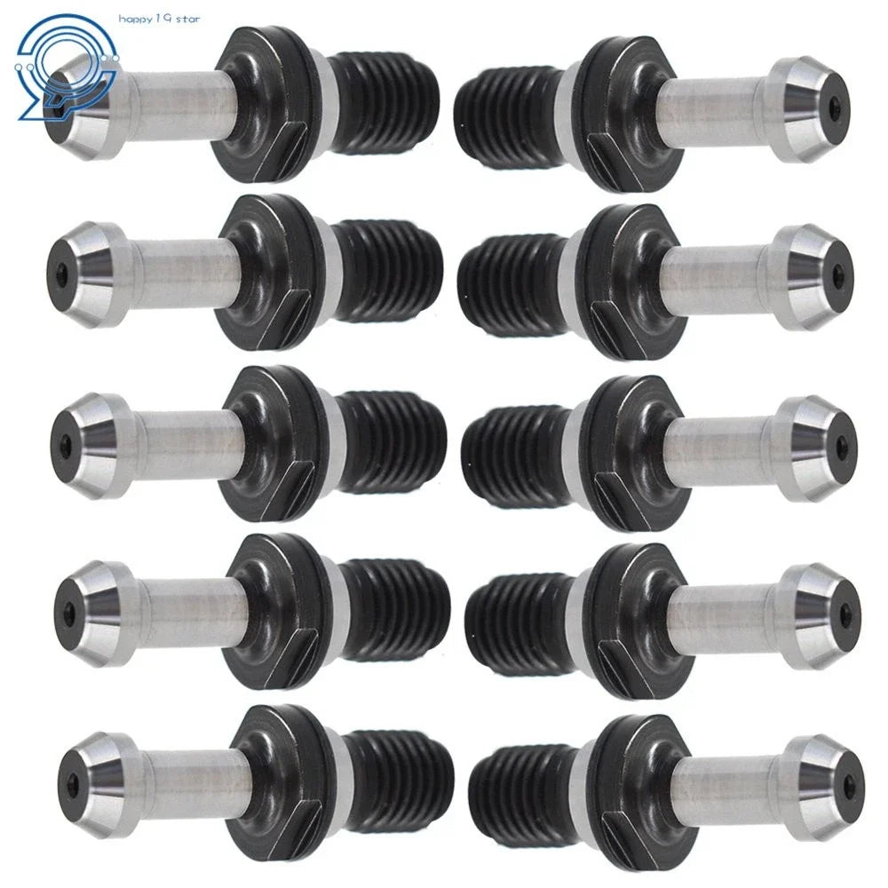 10PCS Pull Studs for Kia Mori Seiki Retention Knobs 90° 0.589