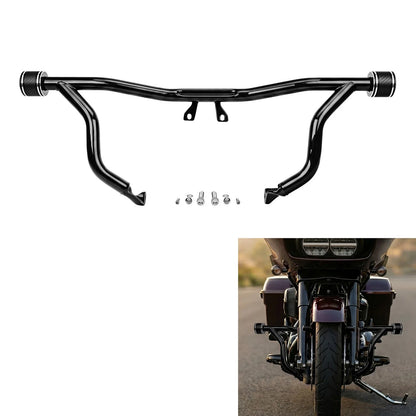 Front Engine Guard Crash Bar for Harley Touring Models 2014-2026